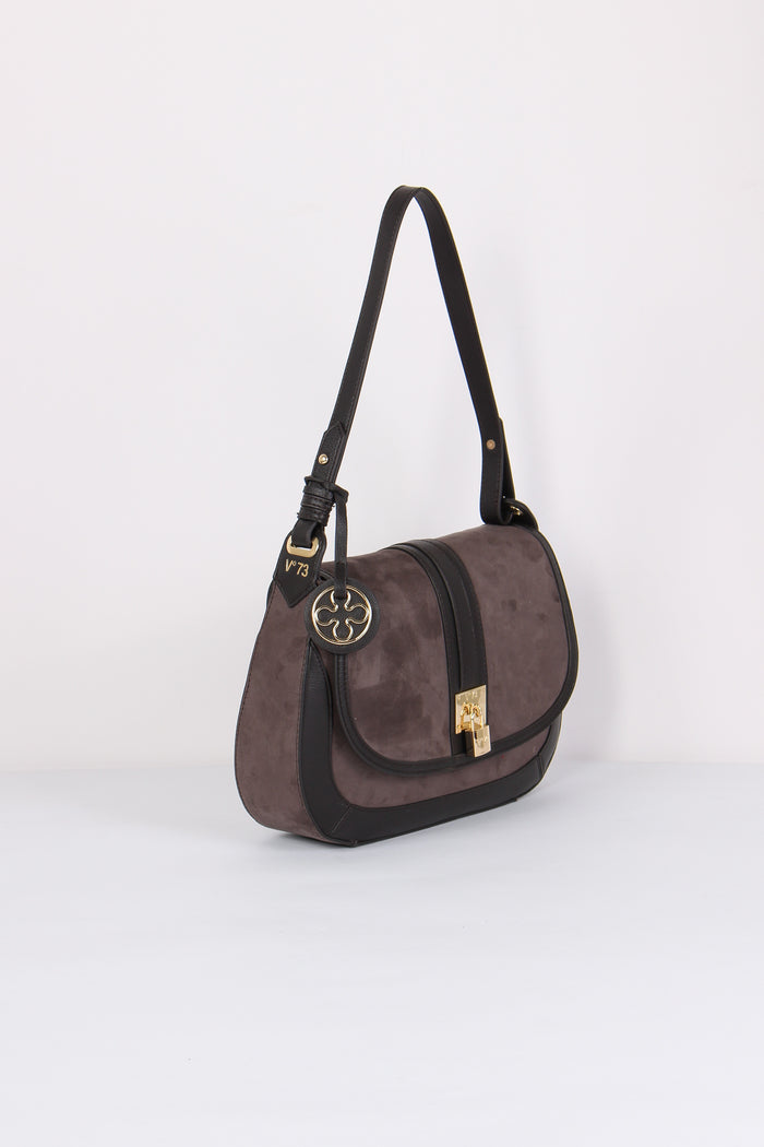 Georgia Bandoliera Eco Camosci Antracite-6