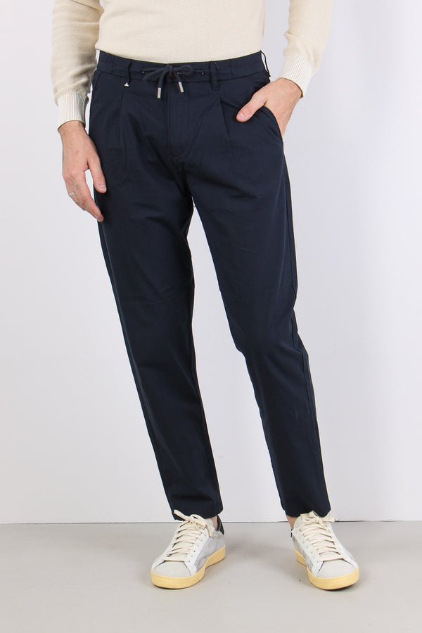 Pantalaccio Misto Lino Blu-2
