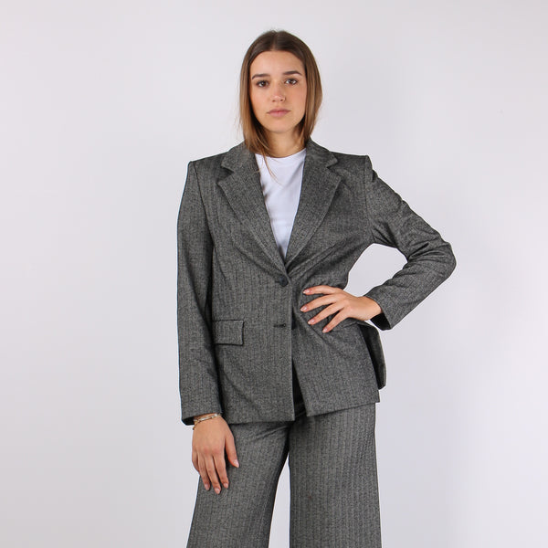 Giacca Spacchetti Resca Nero/grigio-2