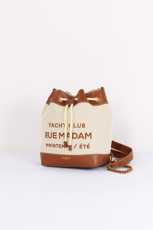 Sechiello Canvas Scritta Canvas Brown-2