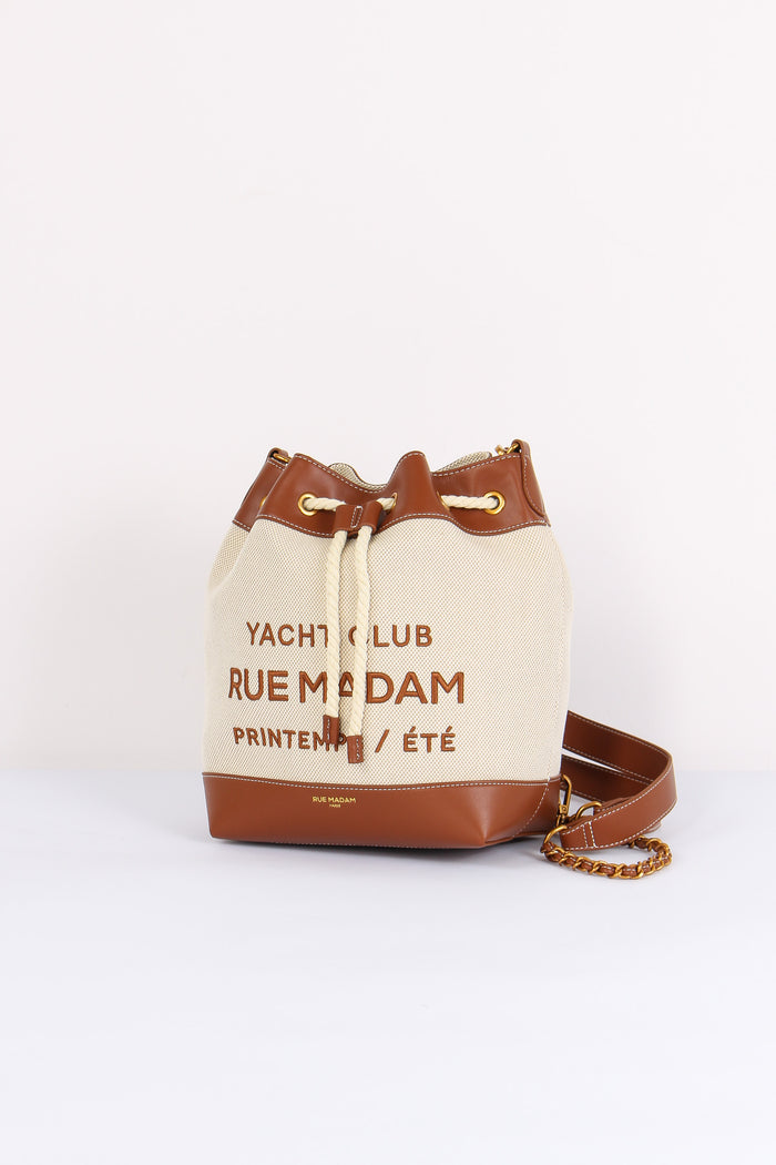 Sechiello Canvas Scritta Canvas Brown-2