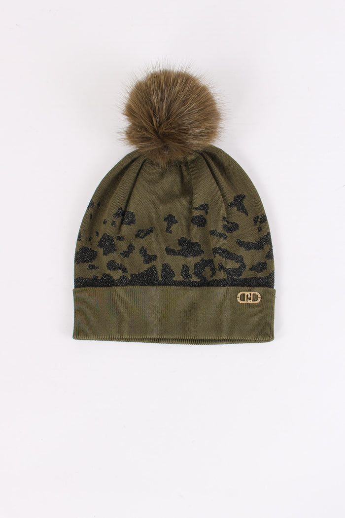 Cuffia Inserto Macula Olive/nero