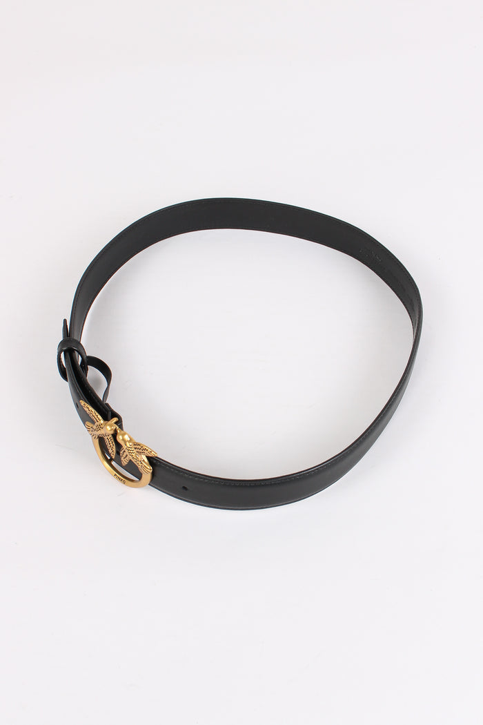 Cintura Love Bery H3 Vitello Nero/gold-3