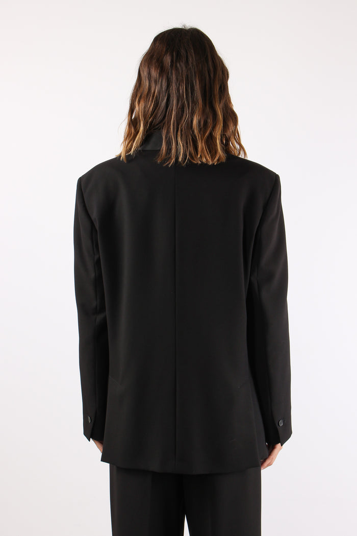 Giacca Rever Smoking Black-4