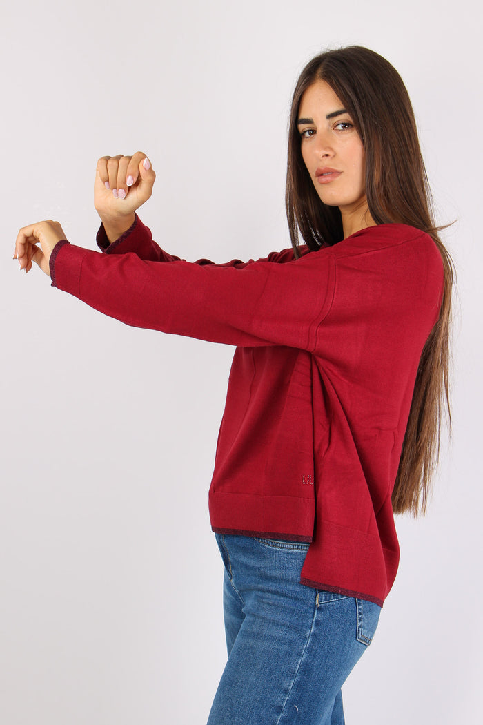 Maglia Over Profilo Lurex Pepper-4