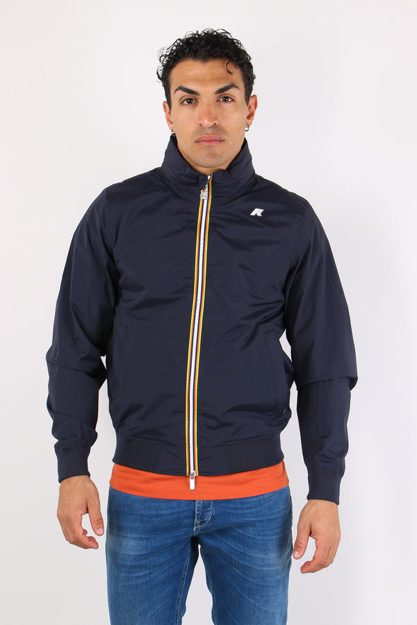 Giubbotto Collo In Piedi Blue Depth-2