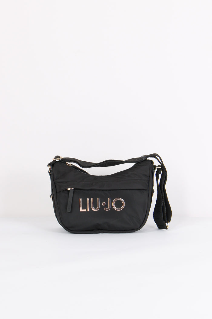 Mezzaluna Nylon Logo Nero-2