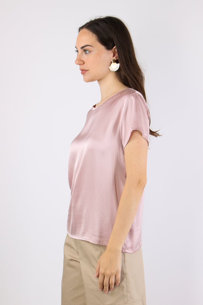 T-shirt Viscosa Stretch Cipria-4