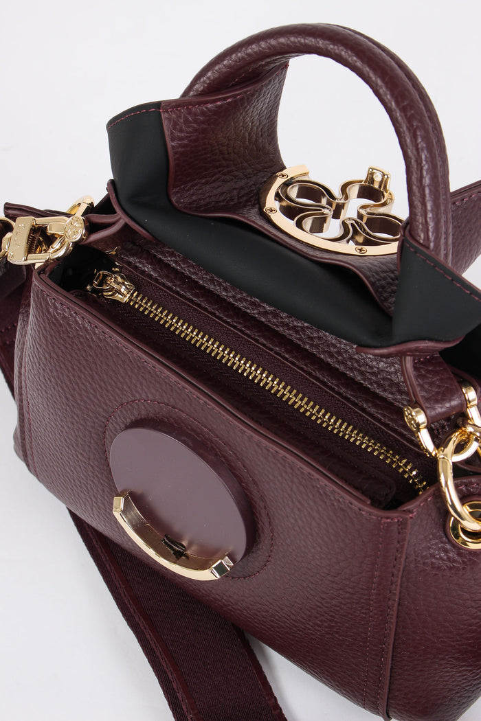 Federica W Mini Pochette Roson Bordeaux-4