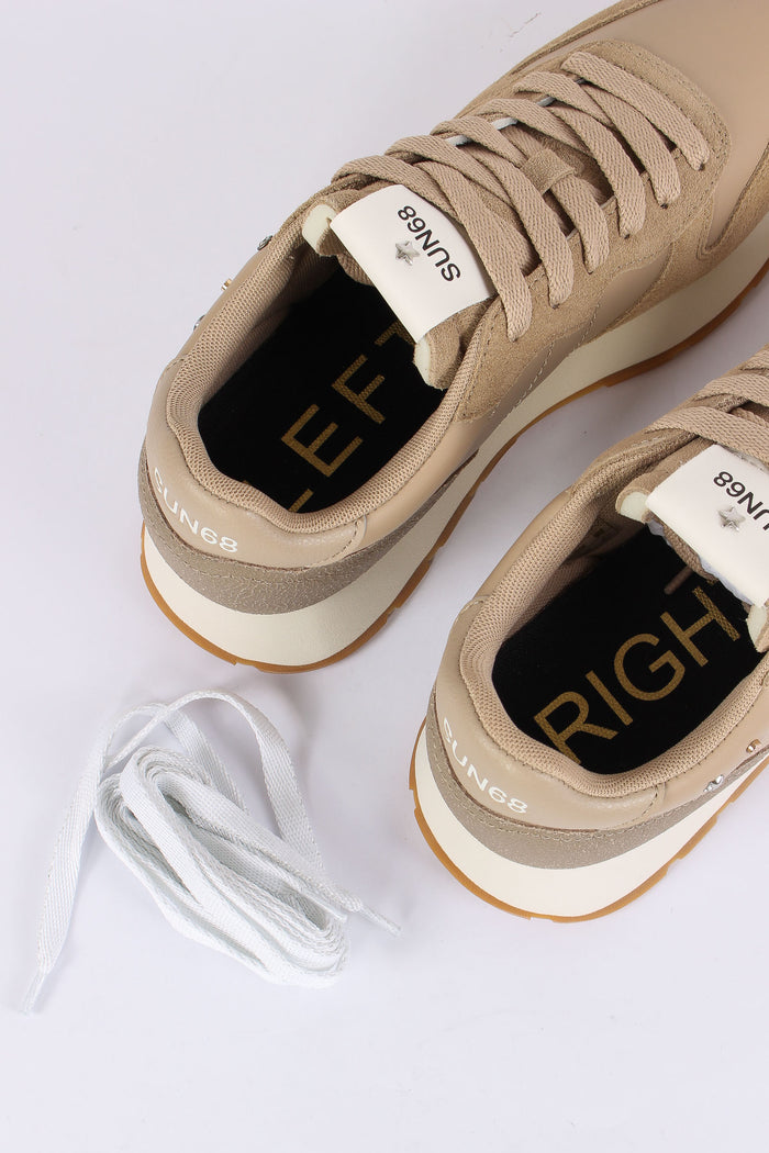 Sneakers Ally Studs Beige-5