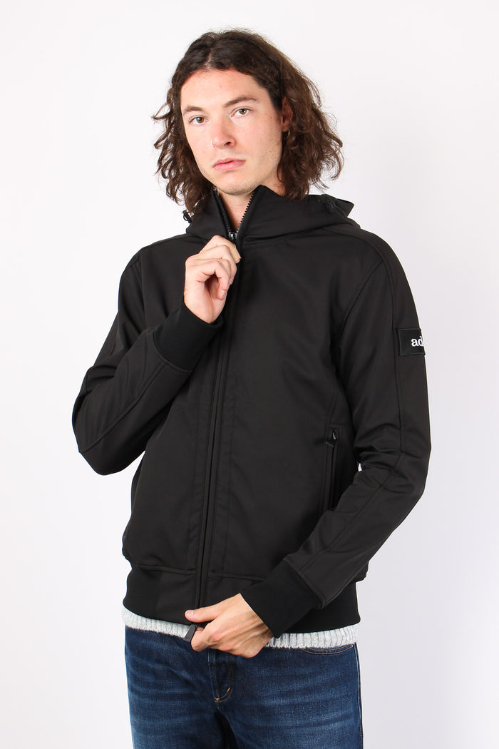 Giubbotto Softshell Zip Noir