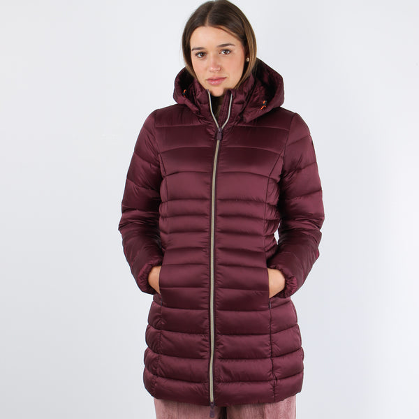 Reese Giubbotto Svasato Cappuc Wine Red-2