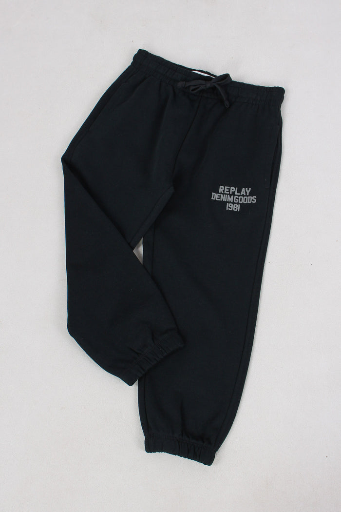 Pantalone Tuta Nero-3