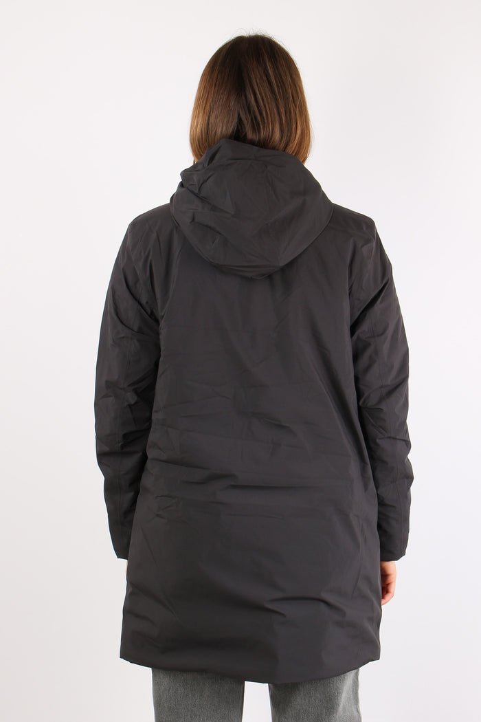 Giubbotto Lungo Marmotta Black Blue-5