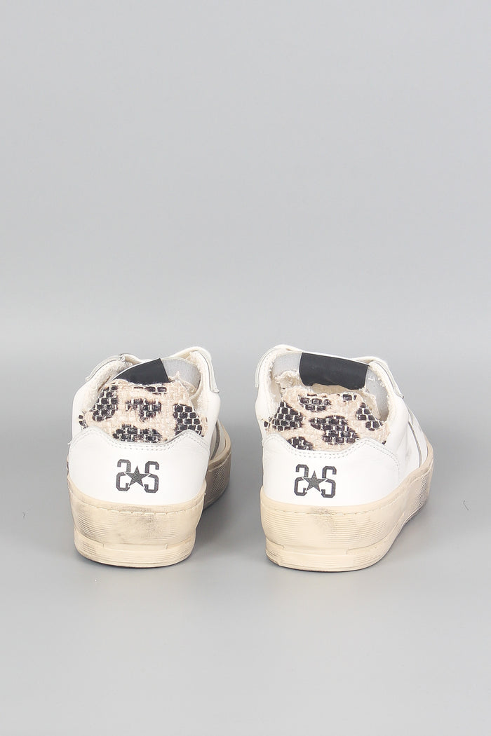 Sneaker Padel Star Rafia Bianco/leopard-3