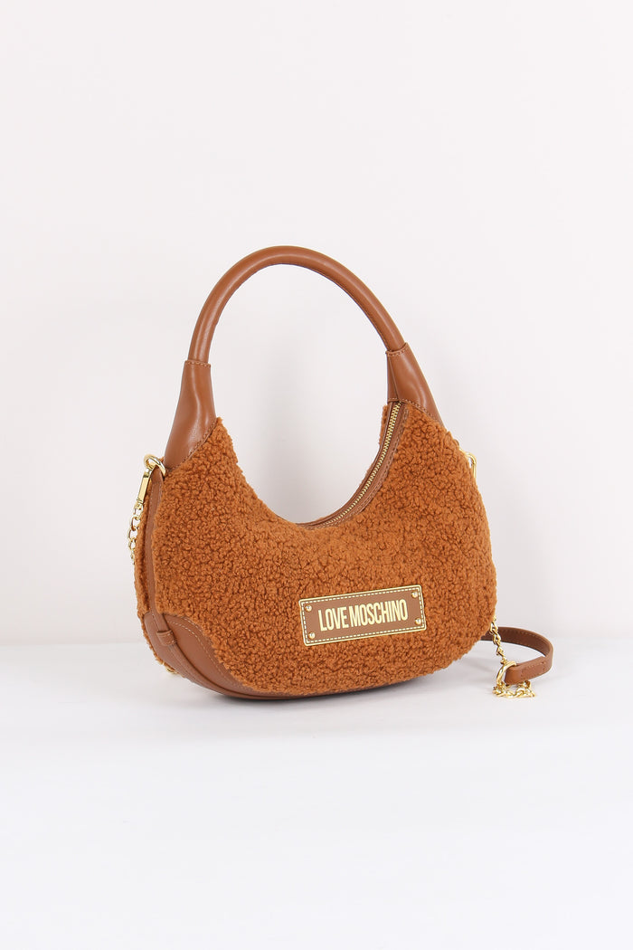 Mezza Luna Teddy Cuoio-6