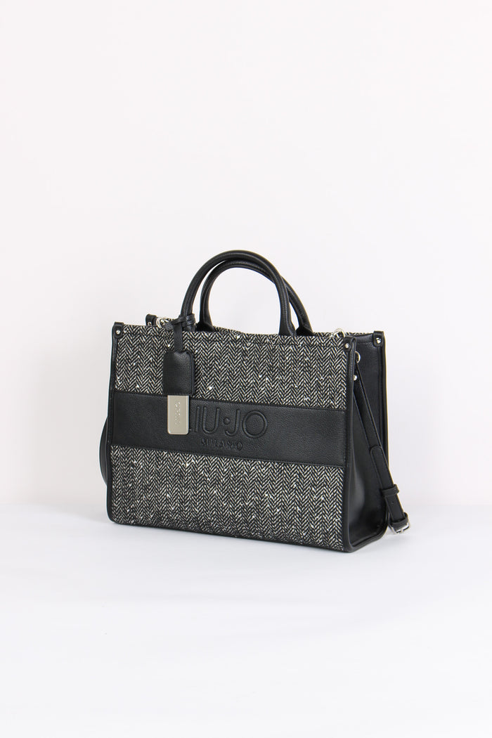 Shopping Tweed Nero-2