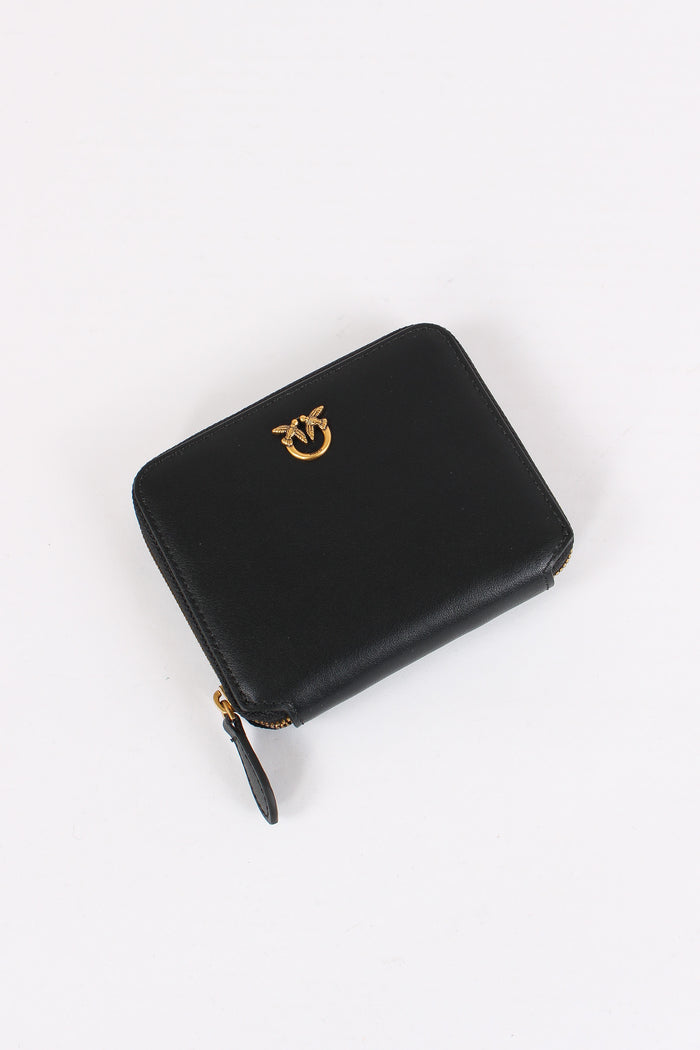 Taylor Portafoglio Zip Around Nero/gold-2