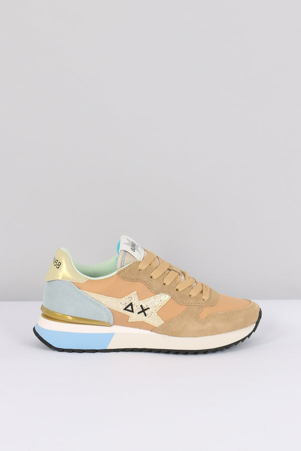 Sneakers  Stargirl Glitter Logo Beige