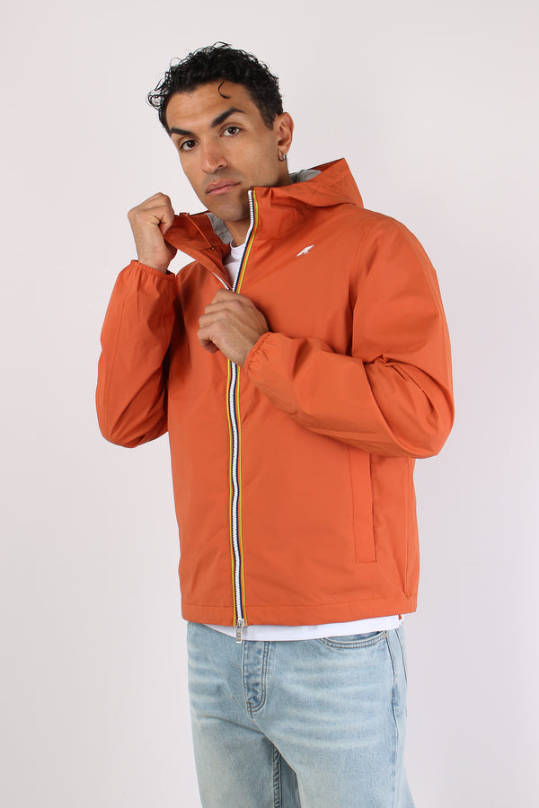 Giubbotto Cappuccio Stretch Orange-2