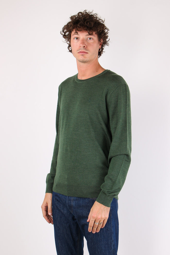 Maglia Girocollo Polsino Cosa Pine Heather-3