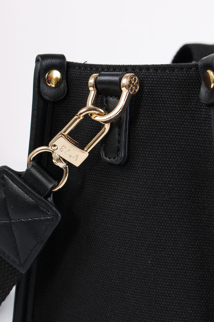 Responsability Bis Mini Tote Nero-7