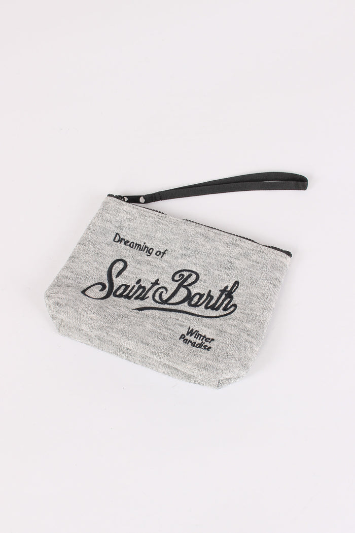 Pochette Wool Grigio-2