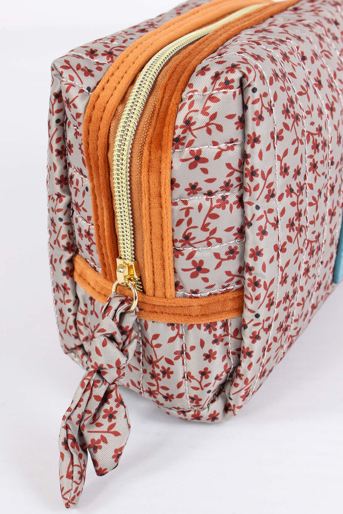 Pochette Patch Lettera P Fango/arancio-5