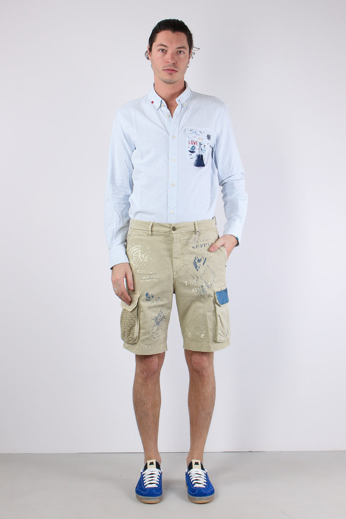 Camicia Oxford Riga Ricami Cielo-6