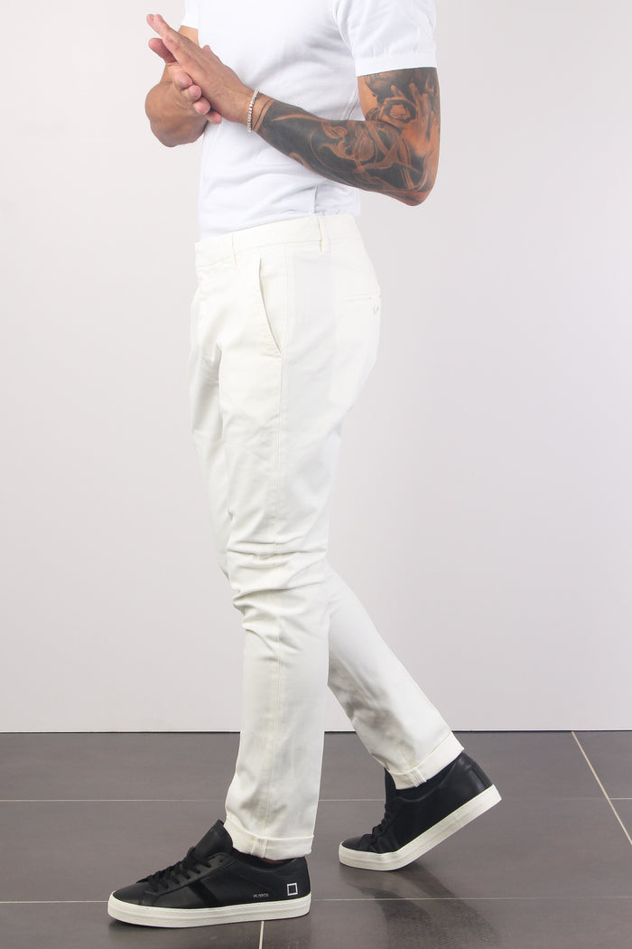 Gaubert Pantalone Bianco-5