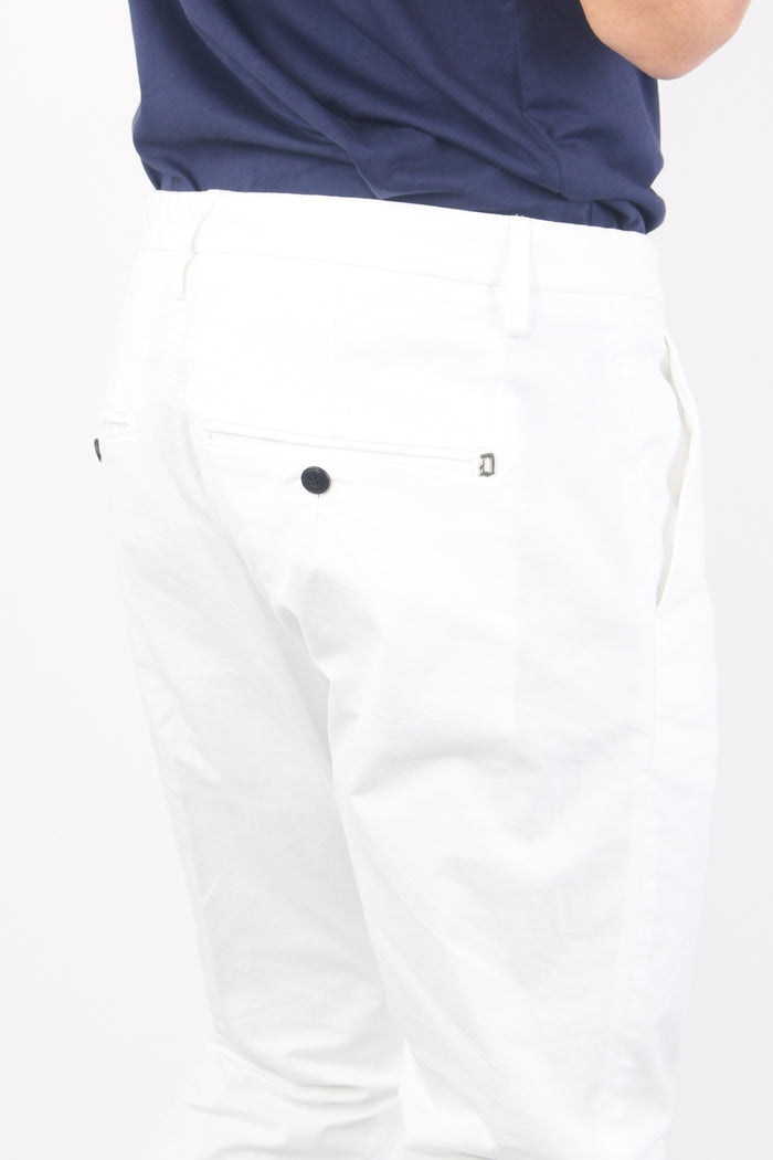 Gaubert Pantalone Chino Bianco-7