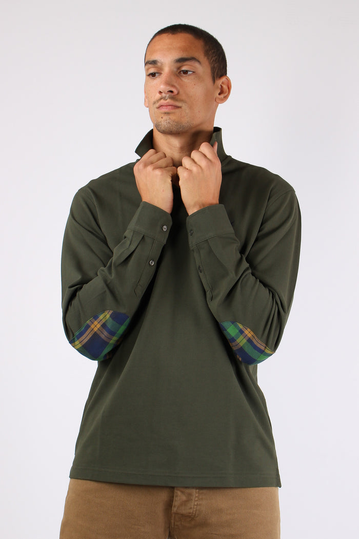 Polo Ml Toppa Contrasto Militare-2