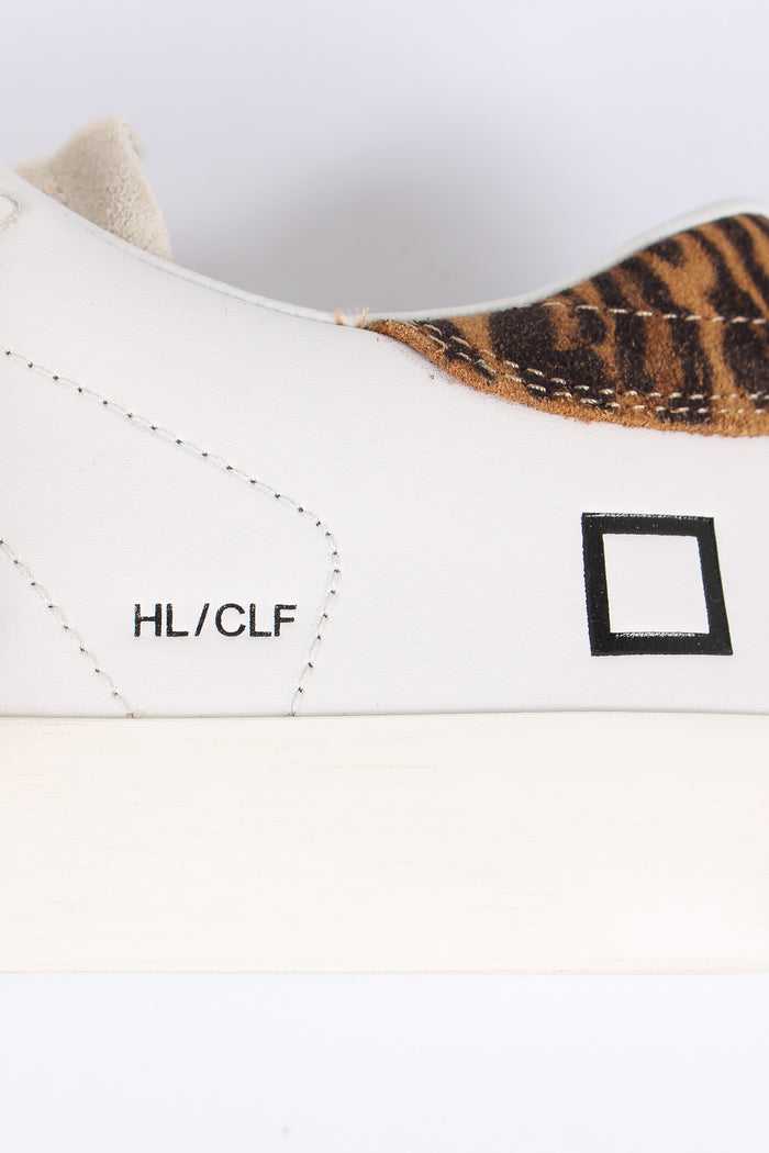 Sneakers Hill Low Calf White/leopard-8
