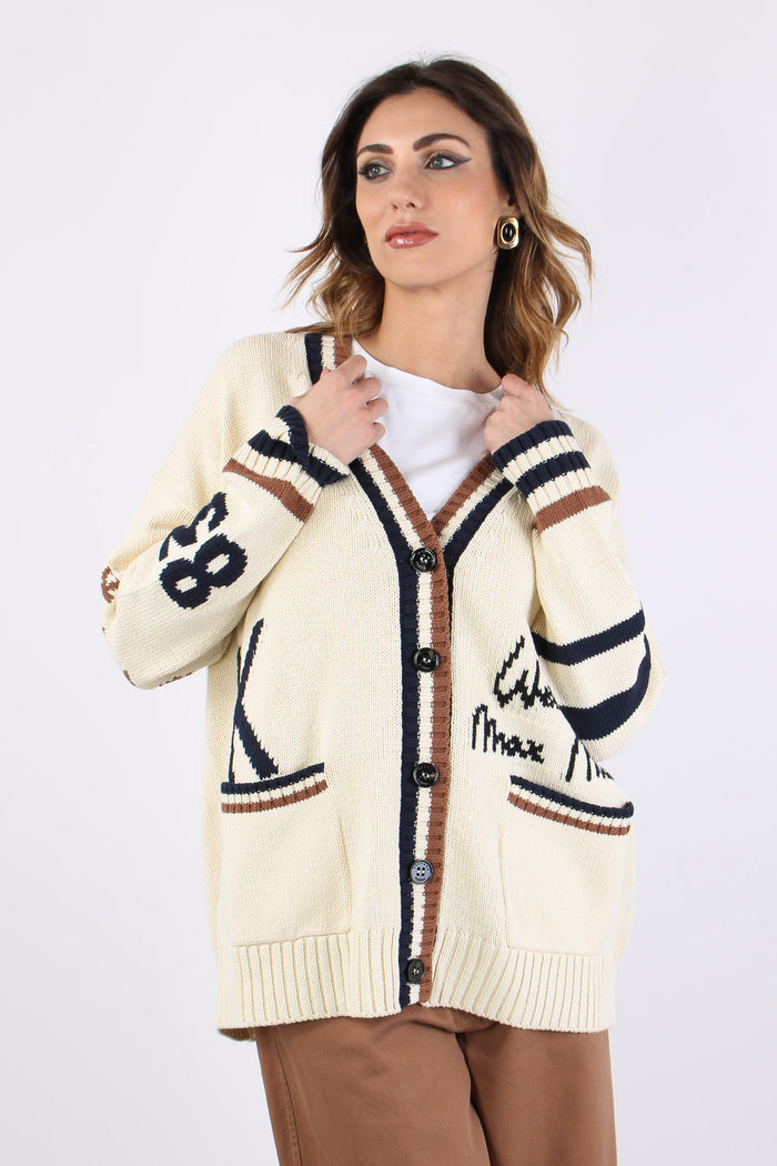 Wkdblasone Cardigan Scritte Dis Scriita-3