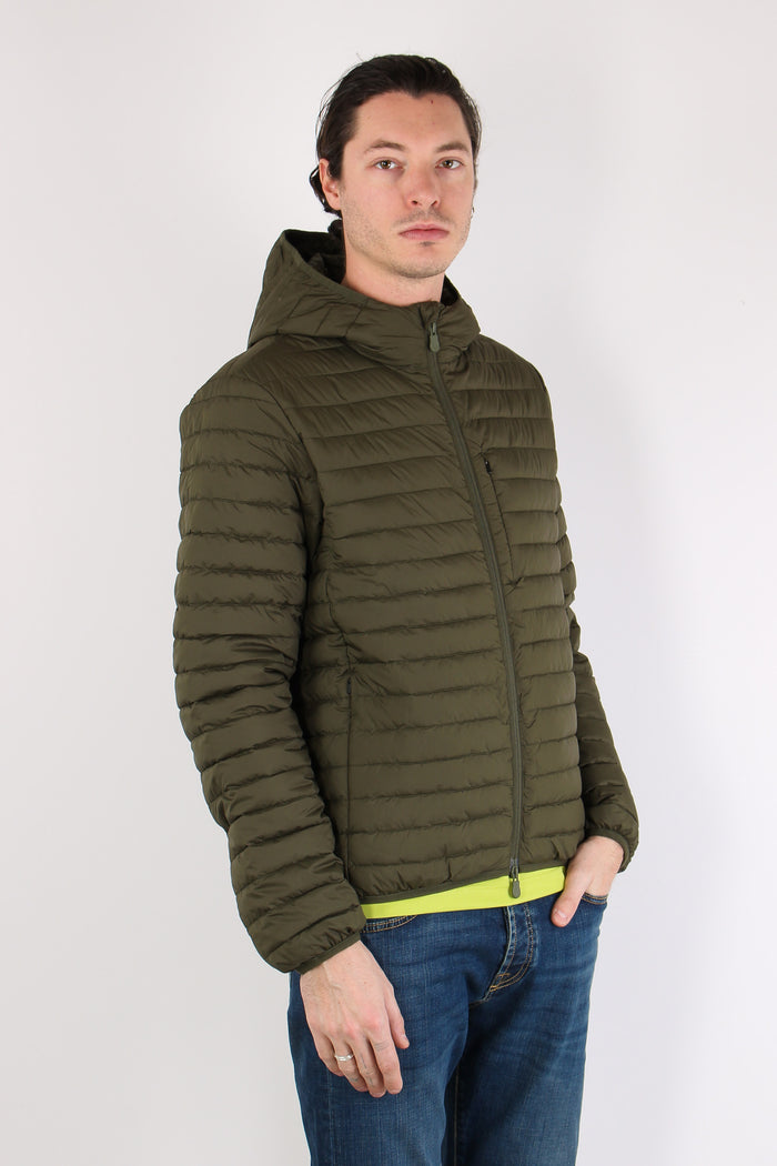 Cael Giubbotto Cappuccio Snake Green-7