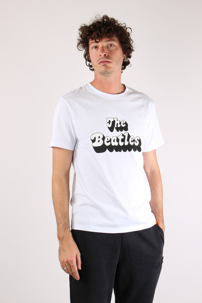 T-shirt Jersey Beatles Bianco-5