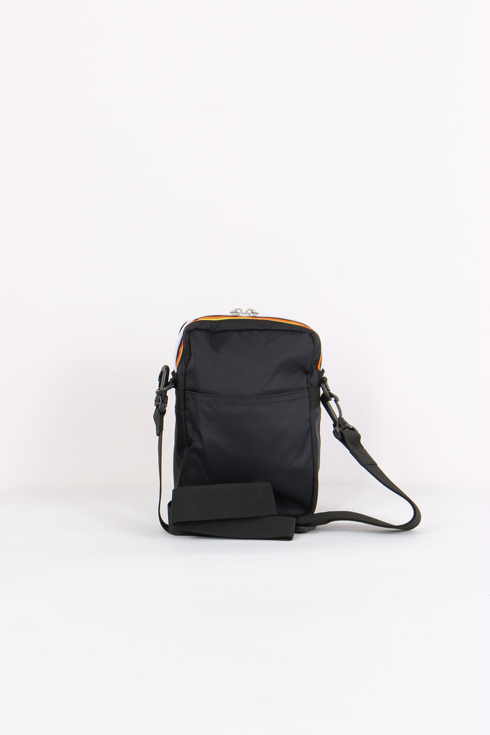 Borsa Tracolla Nylon Black Pure-3