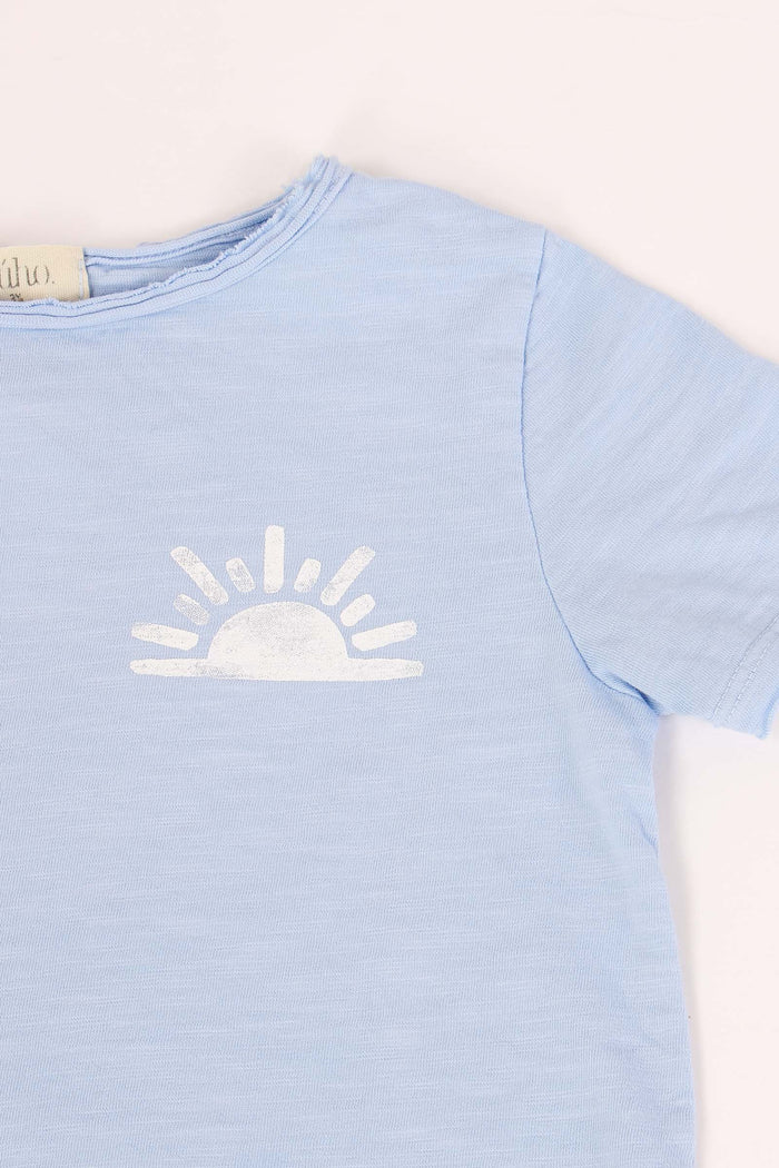 T-shirt Sunset Placid Blue-4