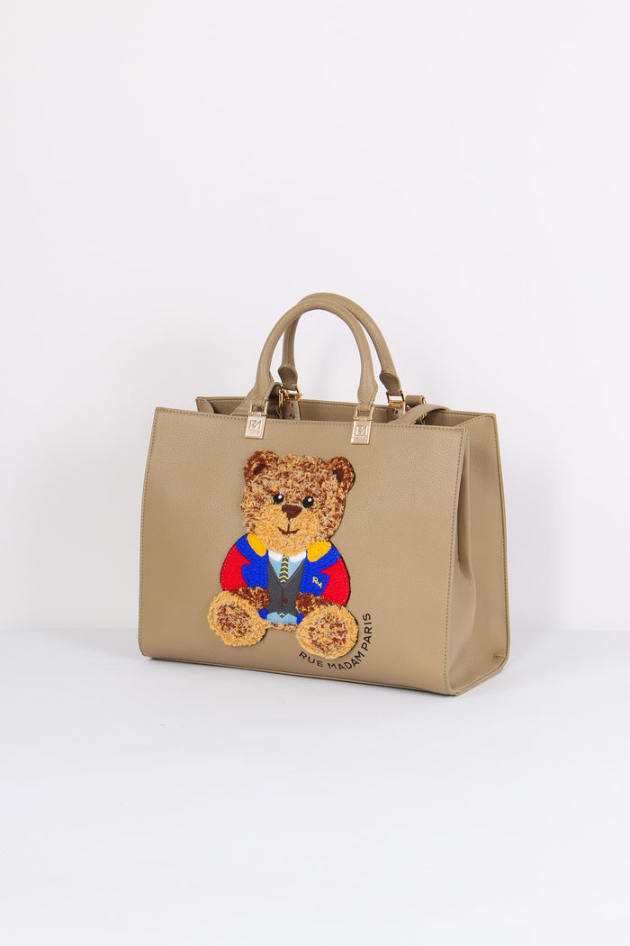 Shopping Orsetto Taupe-3