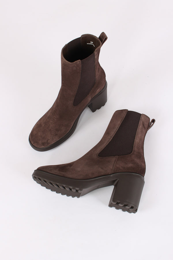 Stivale H724 Chelsea Suede Palissandro-2