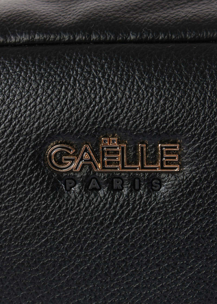 Camera Bag Tracolla Logo Nero-7