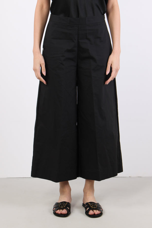 Pantalone Cropped Nero-2