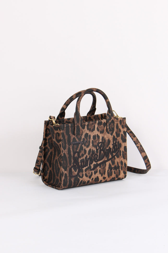 Borsa Suede Animalier Leopard-8