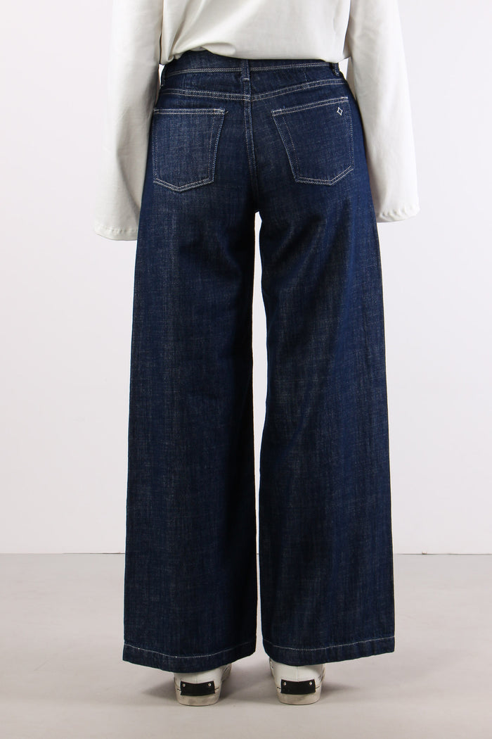 Pantalone Palazzo Tasca America Navy-5