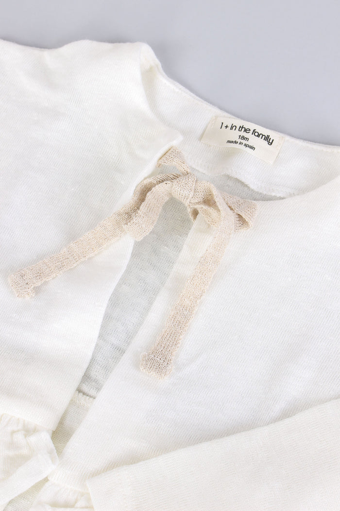 Coprispalle Lino Fiocco Off White-4