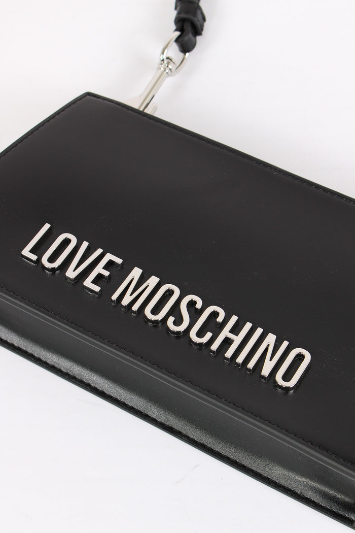 Borsa Rigida Trapezio Nero/nickel-5