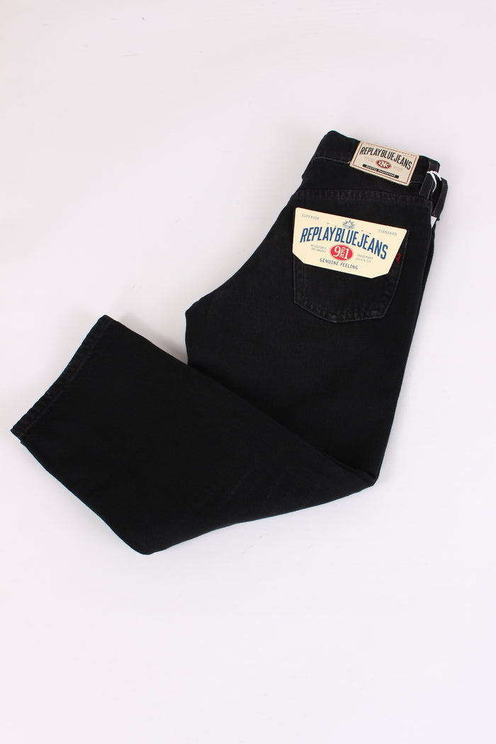 Denim Baggy Nero-5