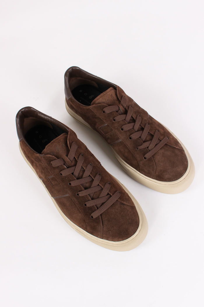Sneaker H691 Scamosciata Marrone-5
