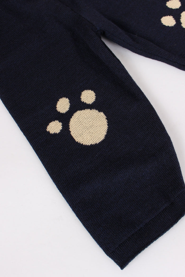 Pantalone Jersey Lana Blu Notte-3