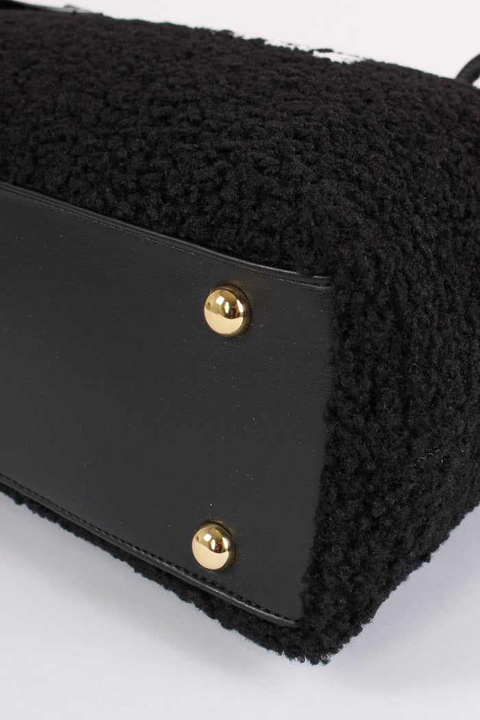 Ski Lounge Shopping Teddy Nero/bianco-8